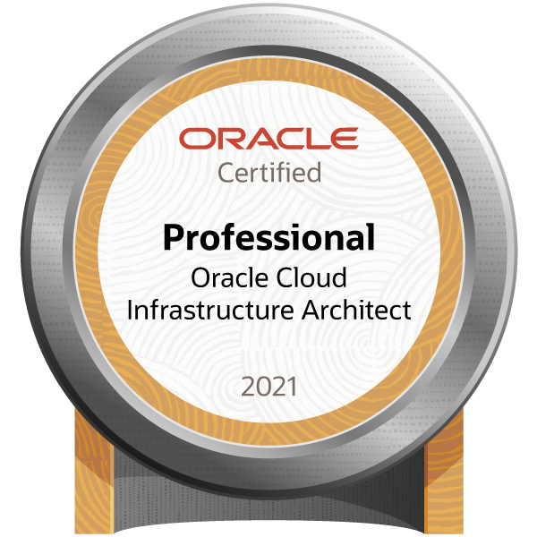 Oracle Cloud Infrastructure – Architect Professional